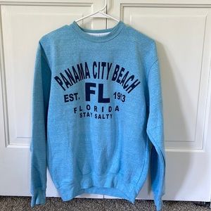 Panama City Beach Blue Crewneck